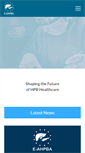 Mobile Screenshot of eahpba.org