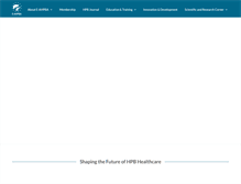 Tablet Screenshot of eahpba.org